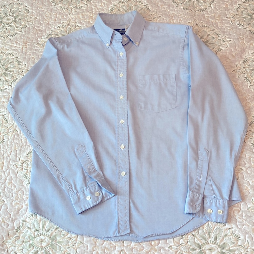 Cabin Creek Women’s Sky Blue Button Down Shirt 8P